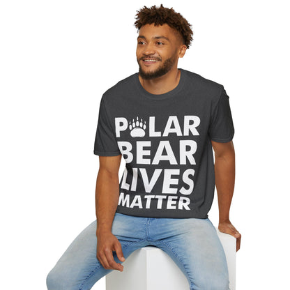 Polar Bear Lives Matter Arctic Save the Bears Animals Endangered T-Shirt