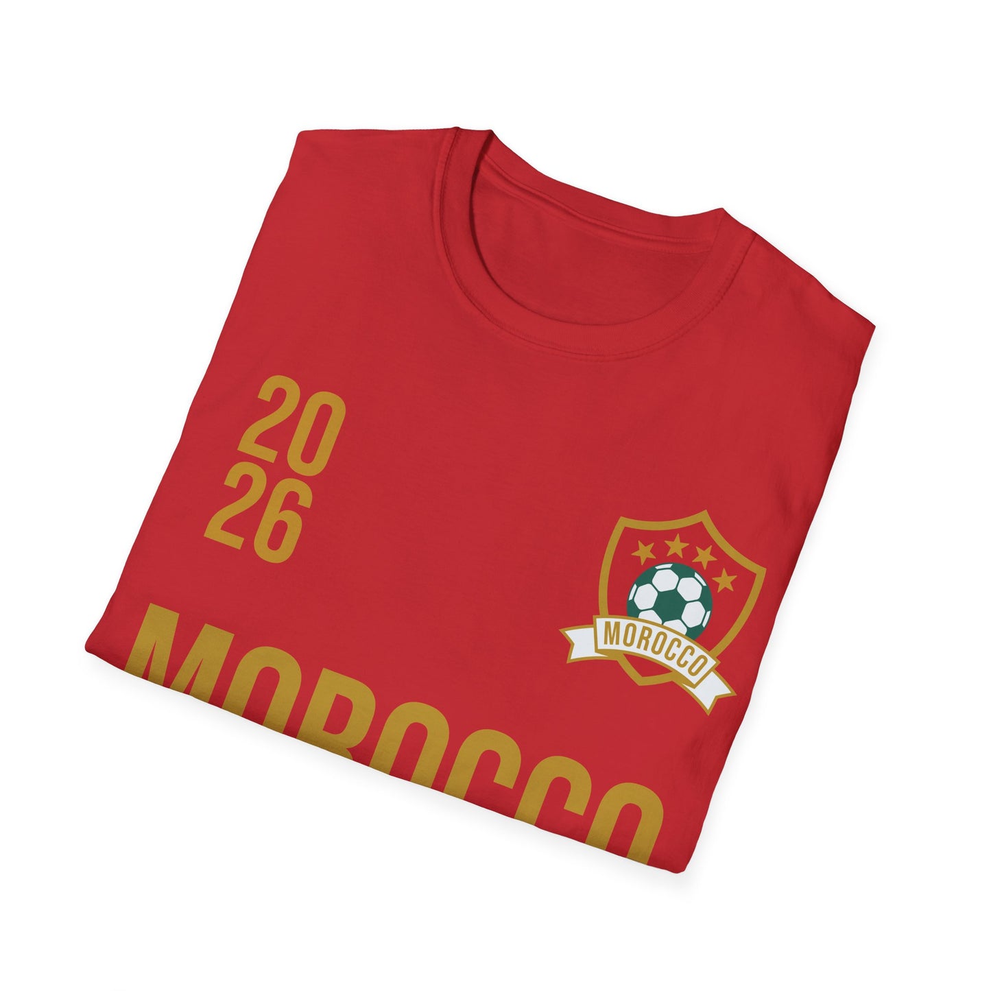 Moroco Soccer Tee Flag Football Shirt Gift USA 2026 T-Shirt