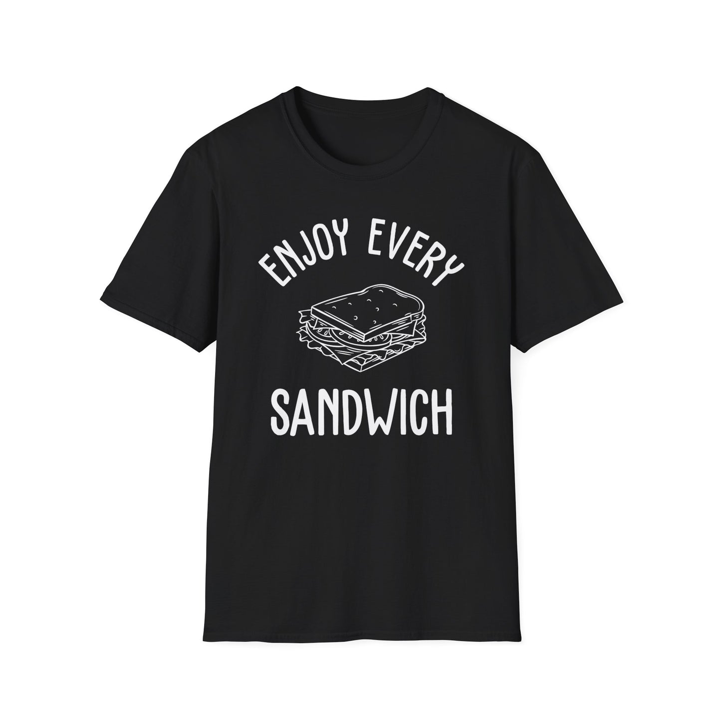 Enjoy Every Sandwich T-shirt For Women Men Food Cute Foodie Tshirt