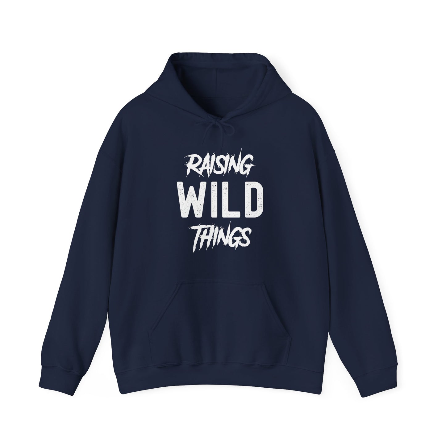 Womens Raising Wild Things Mom Cute Mothers Day Birthday Hoodie