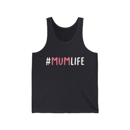 Womens Mum Life #MumLife  Mothers Day Mom Tank Tops