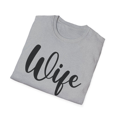 Funny Wife Est 2026 Just Married Bride Honeymoon Couple Wedding T-Shirt For Women
