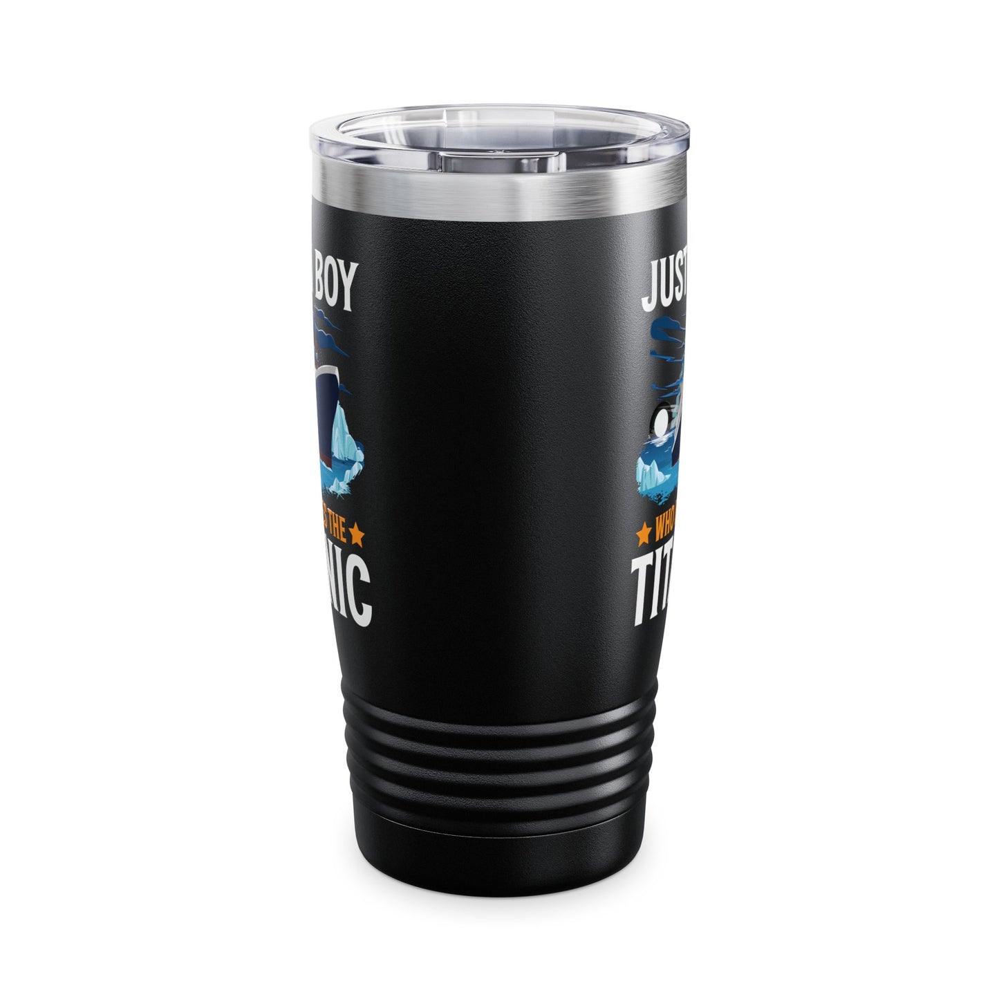 Just A Boy Who Just Loves The Rms Titanic Cruise Ship Tumbler For Men Women Tumbler