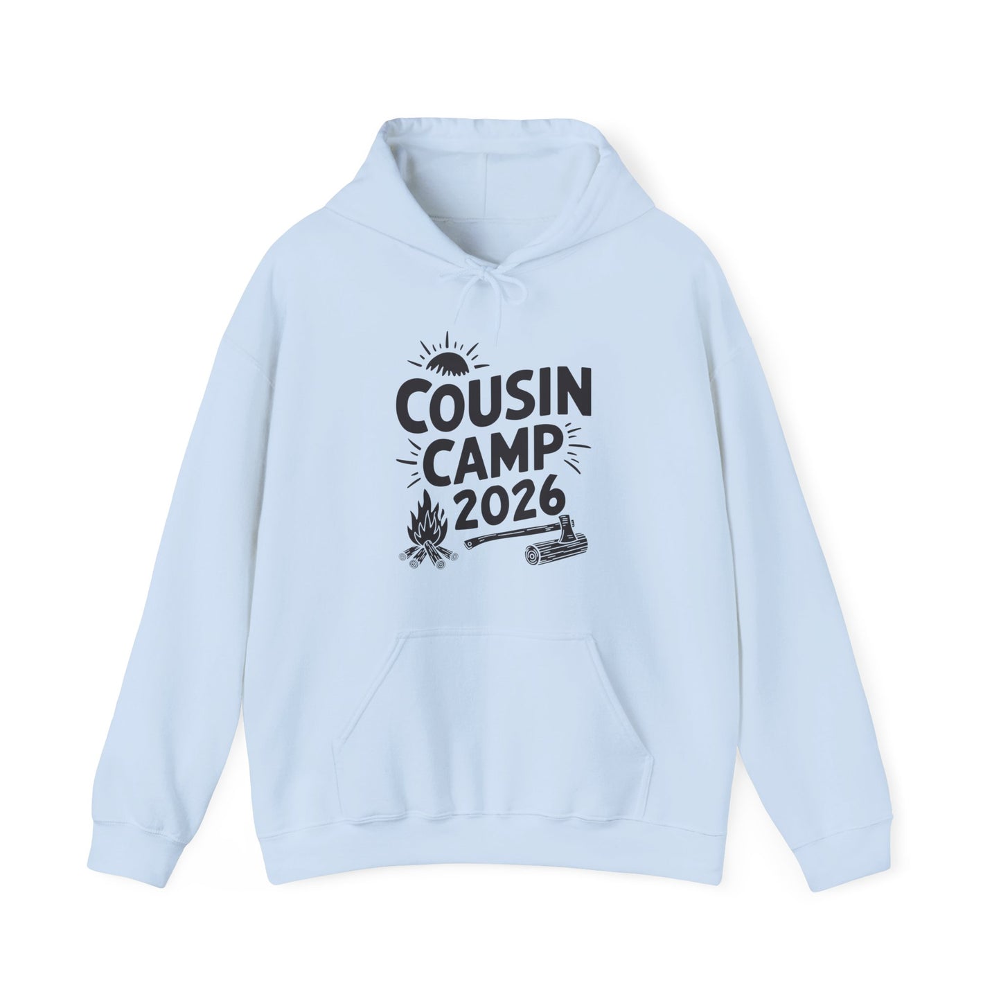 Cousin Camp 2026 Summer Vacation Trip Matching Family Hoodie For Men Women