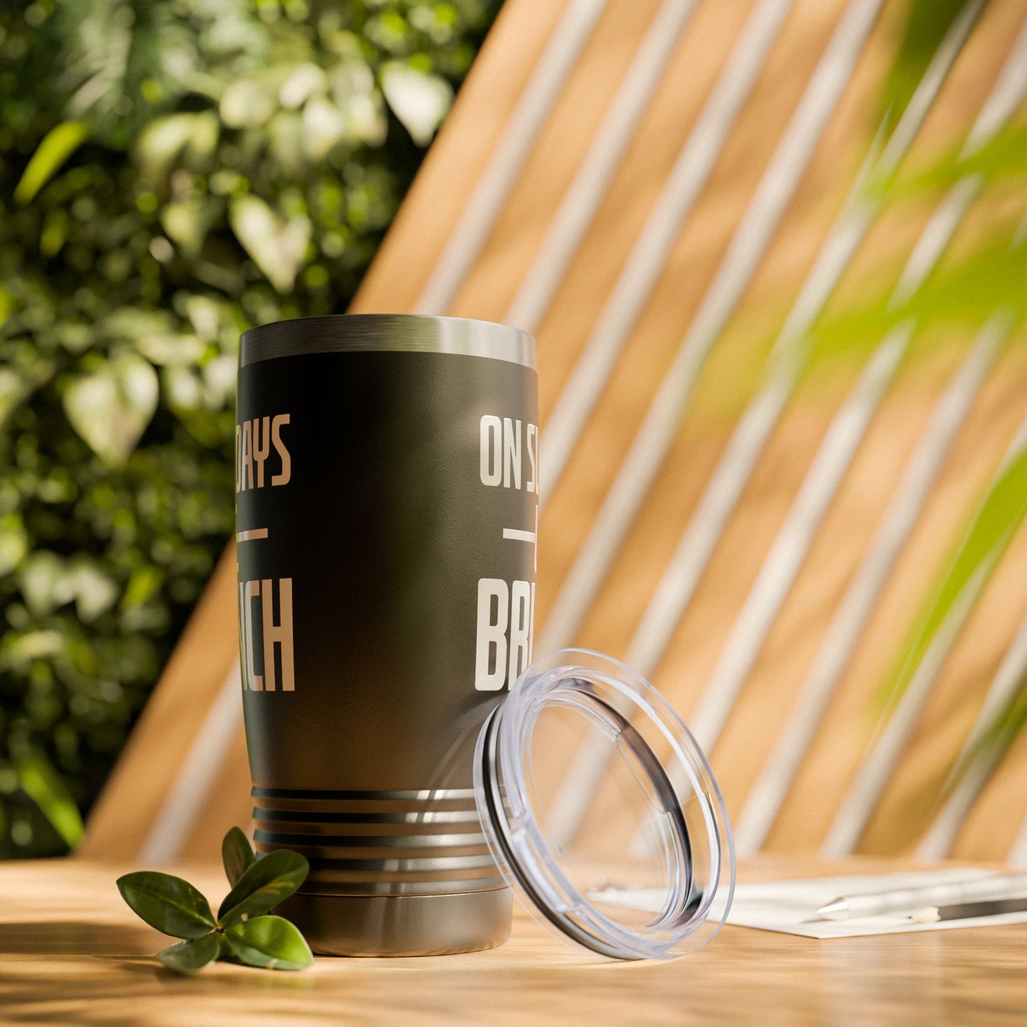 On Sundays We Brunch Friend Gift Sunday Weekend Tumbler Men Women