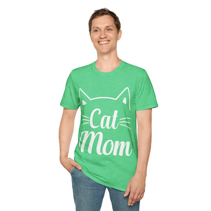 Funny Cat Mom Happy Mothers Day For Cat Lovers Family Matching T-Shirt