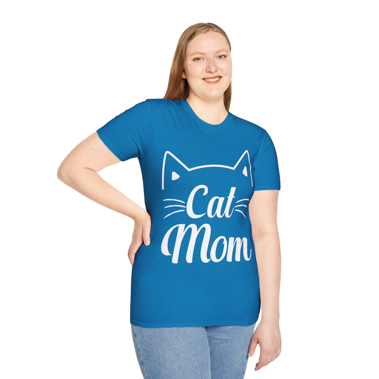 Funny Cat Mom Happy Mothers Day For Cat Lovers Family Matching T-Shirt