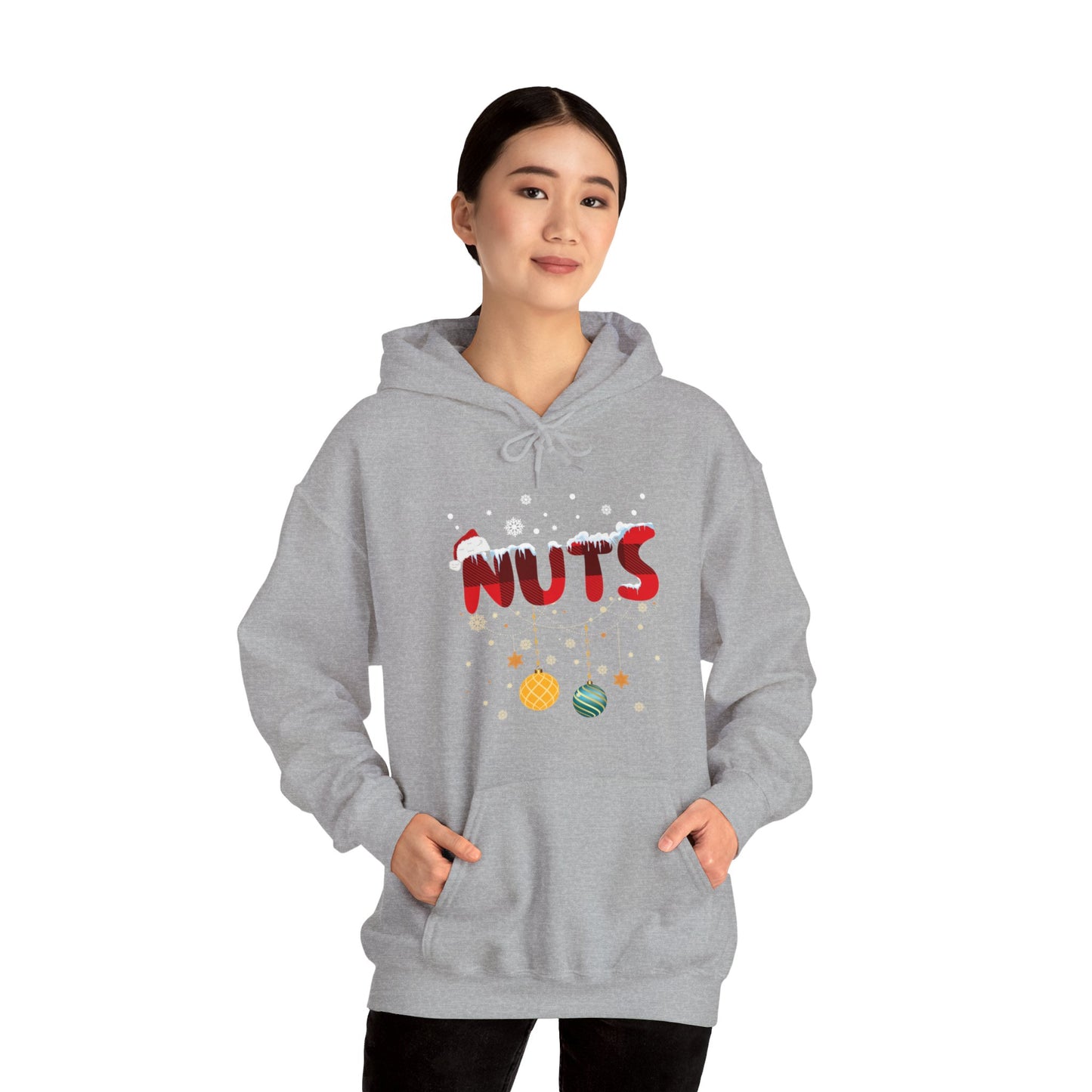 Chest Nuts Matching Chestnuts Funny Christmas Couples Nuts Hoodie