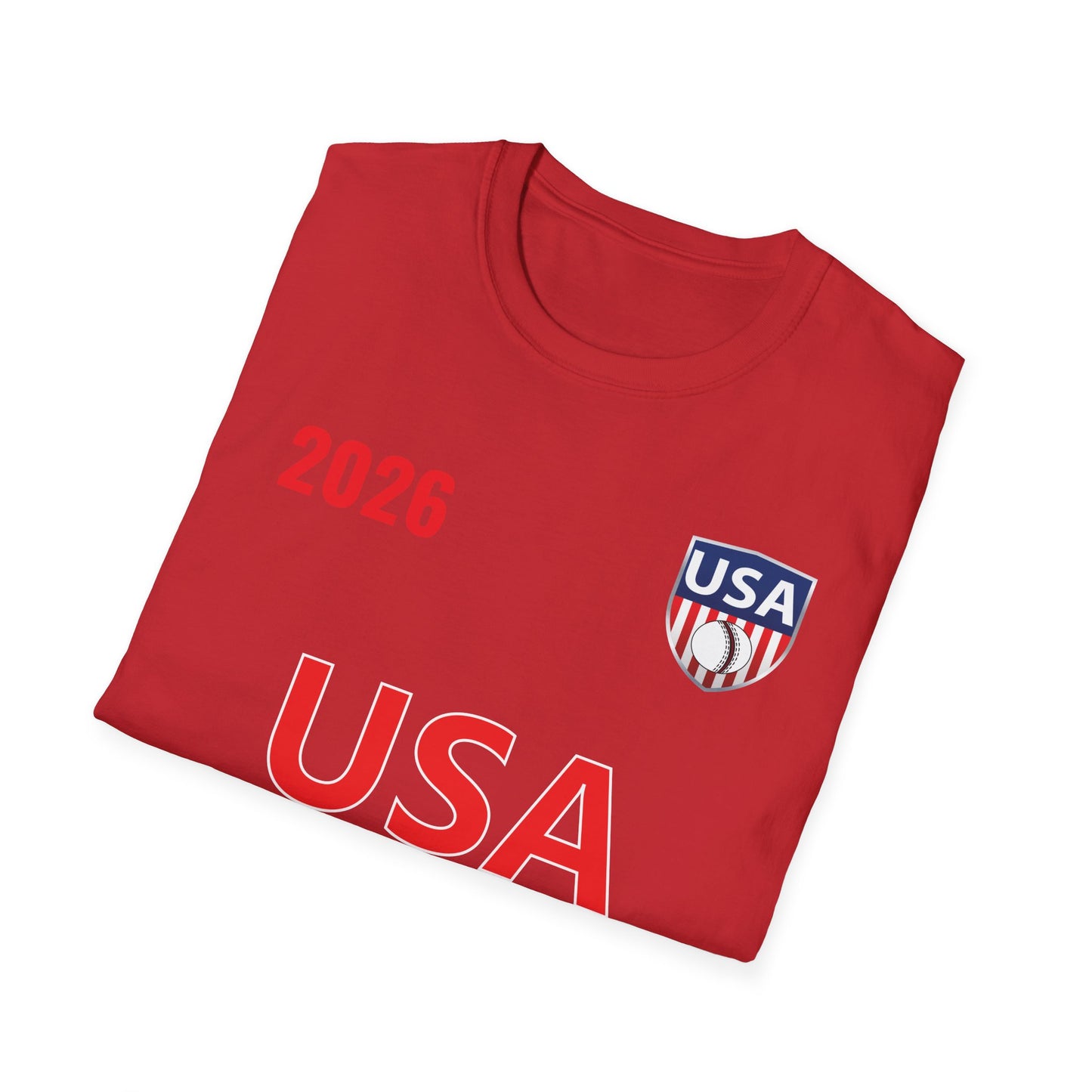 USA T-Shirt Cricket Lovers Fan Team Support 2026