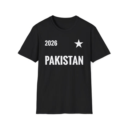 Pakistan T-Shirt Cricket Lovers Fan Team Support 2026