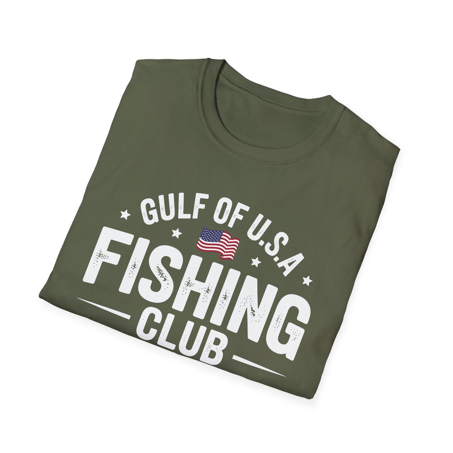 Funny Gulf of US America Fishing Club Hobby Fisher T-Shirt For Men Women