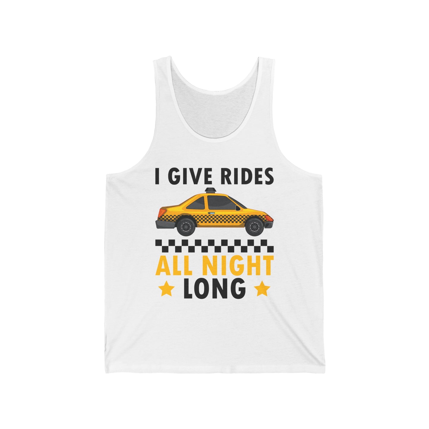 Funny Taxi Driver Driving Cab Taxicab Cabdriver Chauffeur Cabbie Tank Top For Men Women Tank Top