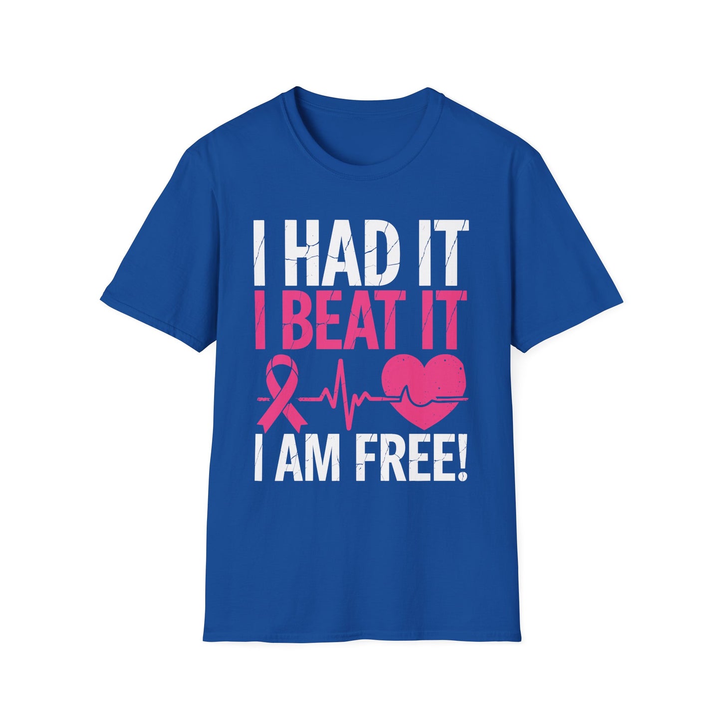 Funny I Had It I Beat It I Am Free Breast Cancer Survivor T-Shirt For Men Women