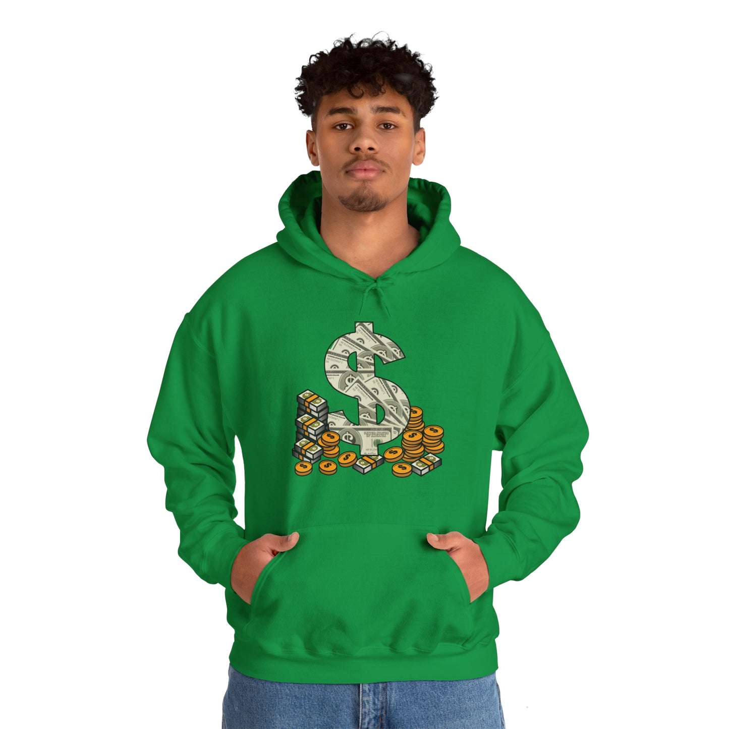 Cool As Dollar Bill Dollar Sign $$ Gift Hoodie For Men Women Hoodie