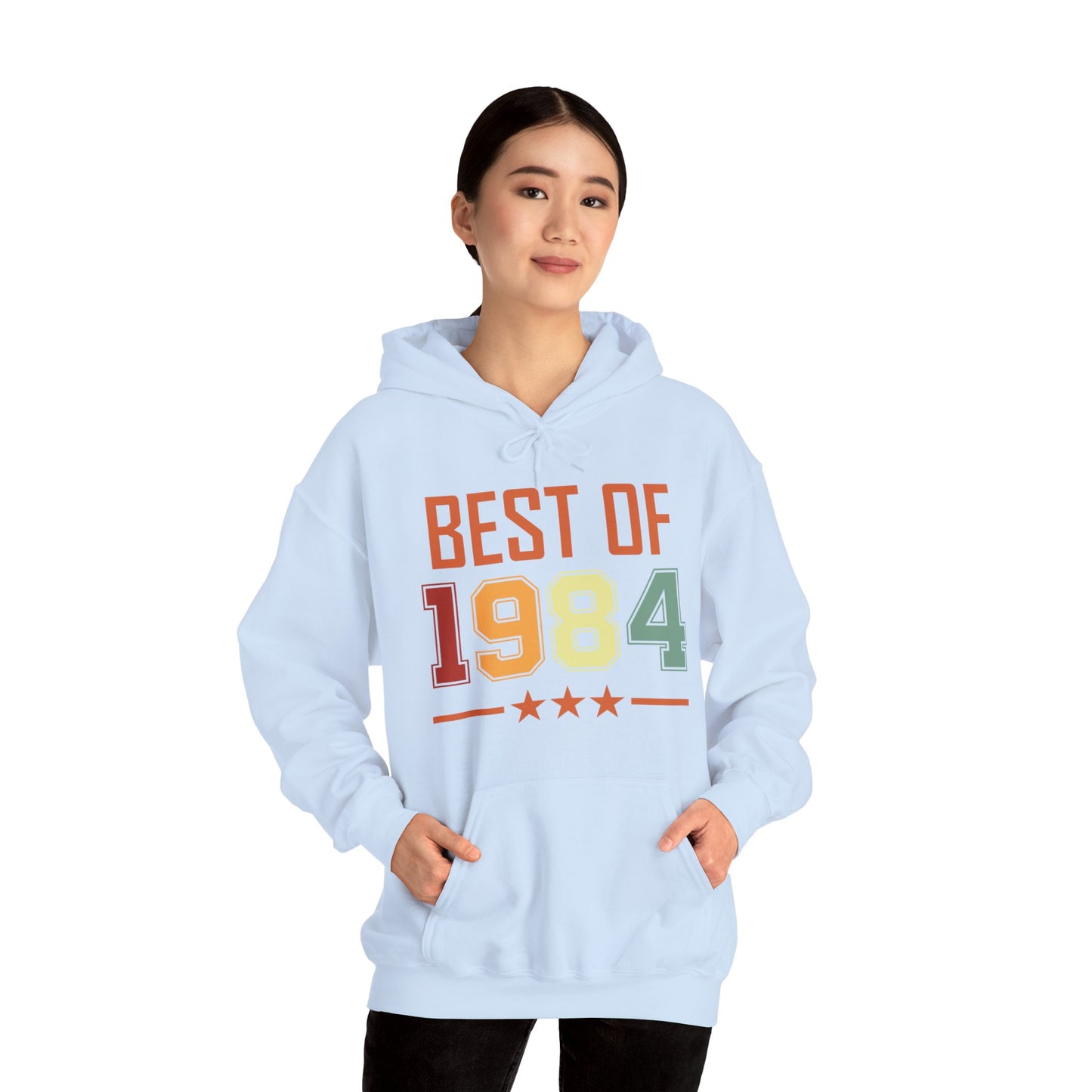 Funny Vintage Best of 1984 40 Year Old Gift 40th Birthday Hoodie For Men Women Hoodie