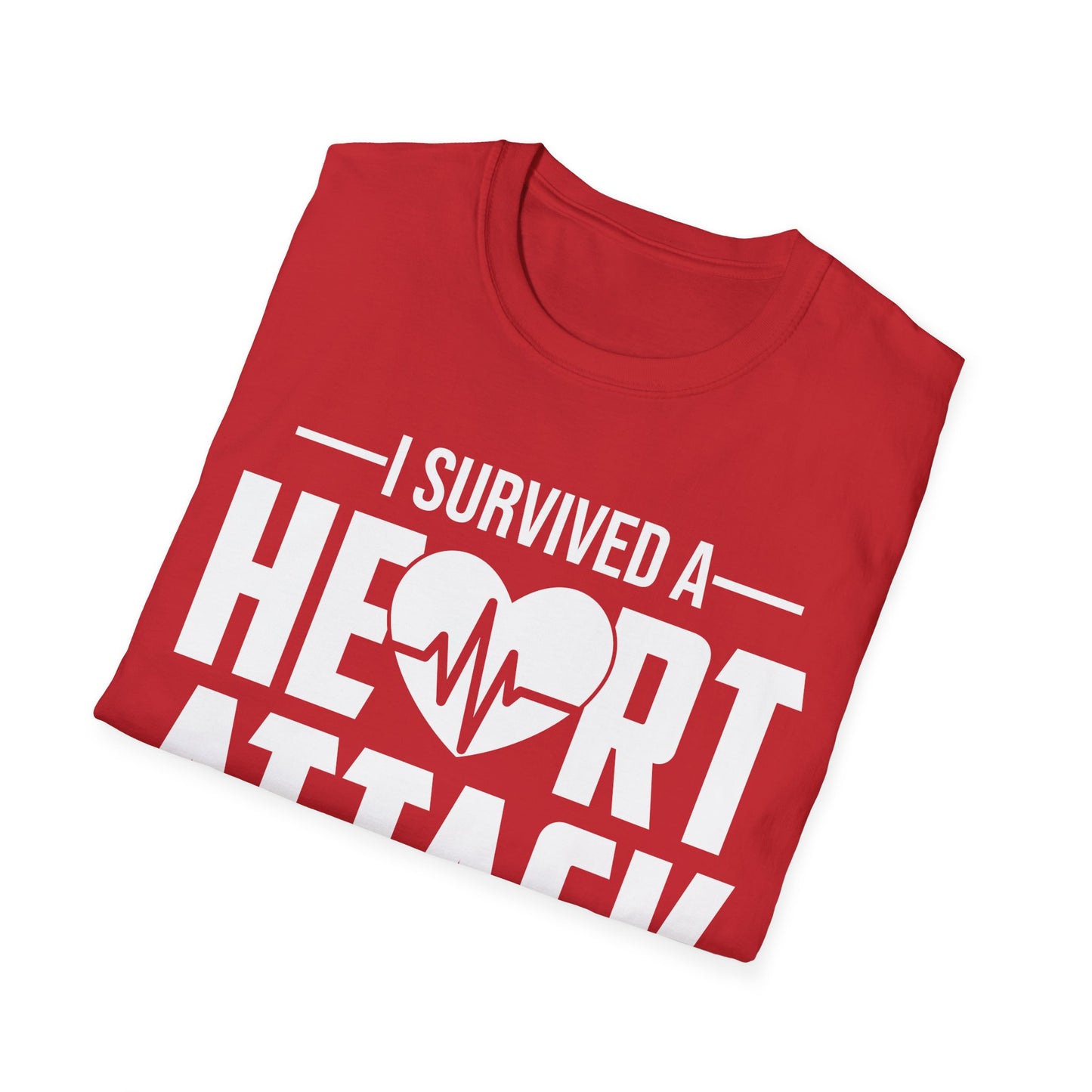 I Survived A Heart Attack Heart Attack Survivor Infarct Funny Superpower T-Shirt