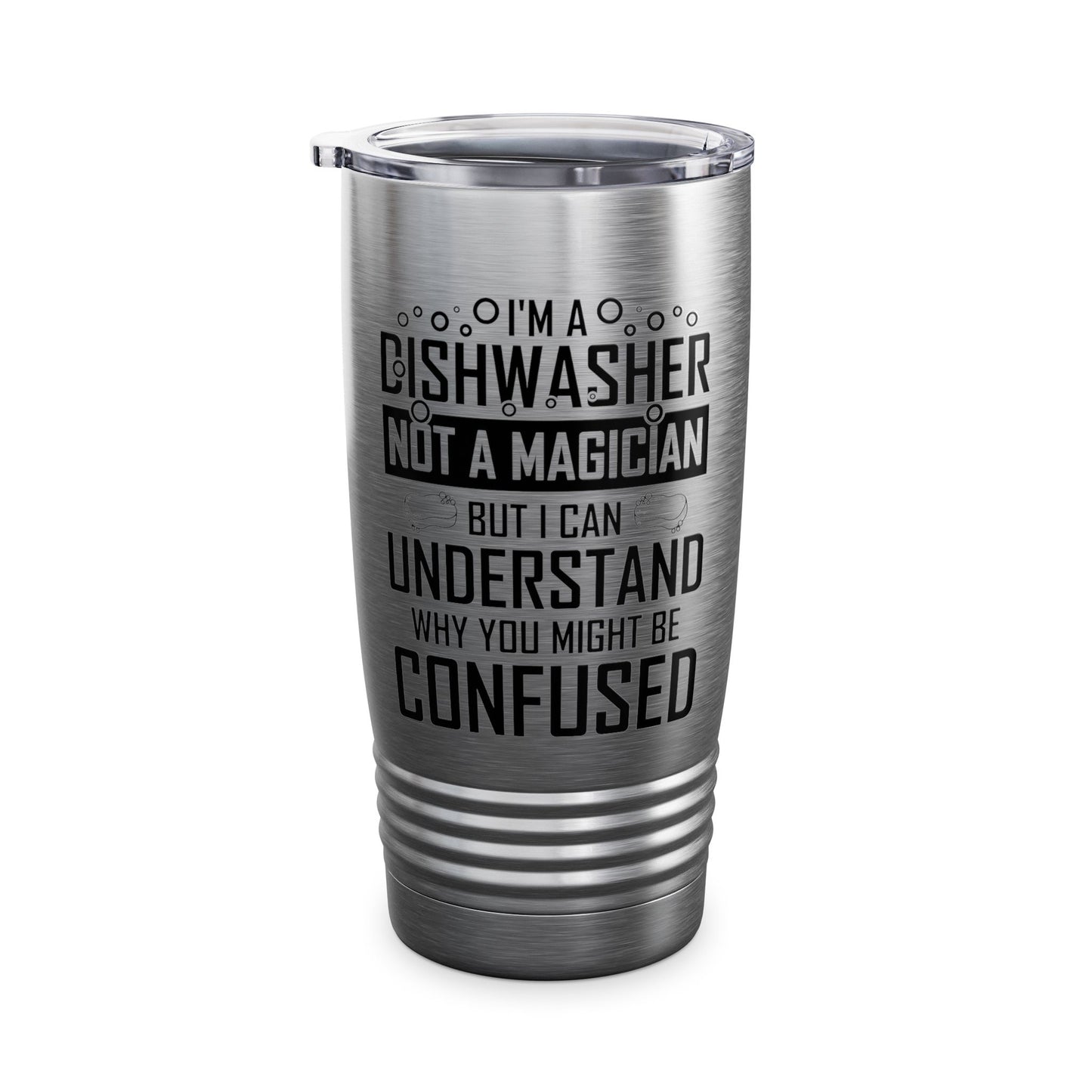 Funny Dishwashing Gift Dishwasher Magician Tumbler Men Women