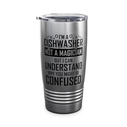 Funny Dishwashing Gift Dishwasher Magician Tumbler Men Women