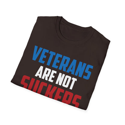 Anti Trump Veterans Are Not Suckers Or Losers Vote out 8645 T-Shirt Men Women