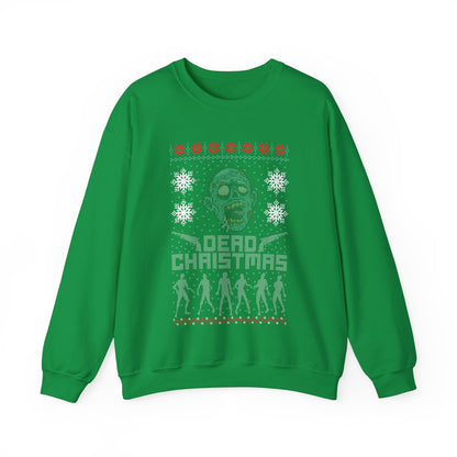 Inspired Merry Christmas The Walking Zombie Face Ugly Funny Dead Christmas Sweatshirt Jumper Xmas Sweater