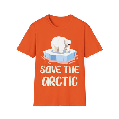 Save The Arctic Polar Bears Animals Endangered T-Shirt Men Women