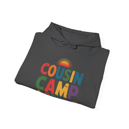 Cousin Camp 2026 Camping Campfire Summer Vacation Family Hoodie