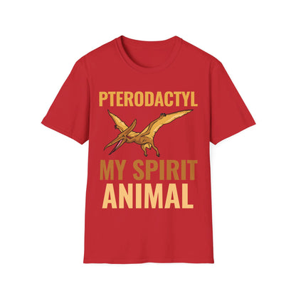 Funny Pterodactyl Is My Spirit Animal Dinosaur Gift T-Shirt For Men Women