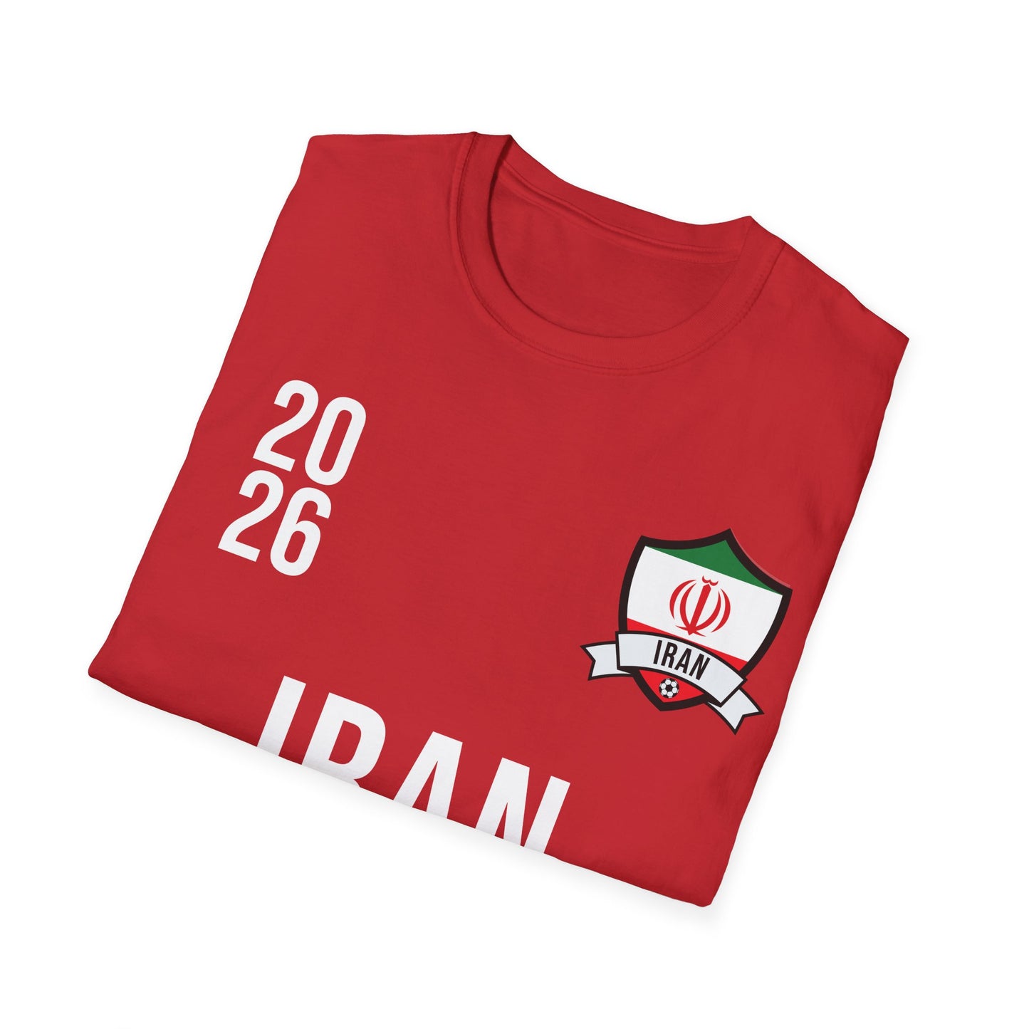 Iran Soccer Tee Flag Football Shirt Gift USA 2026 T-Shirt