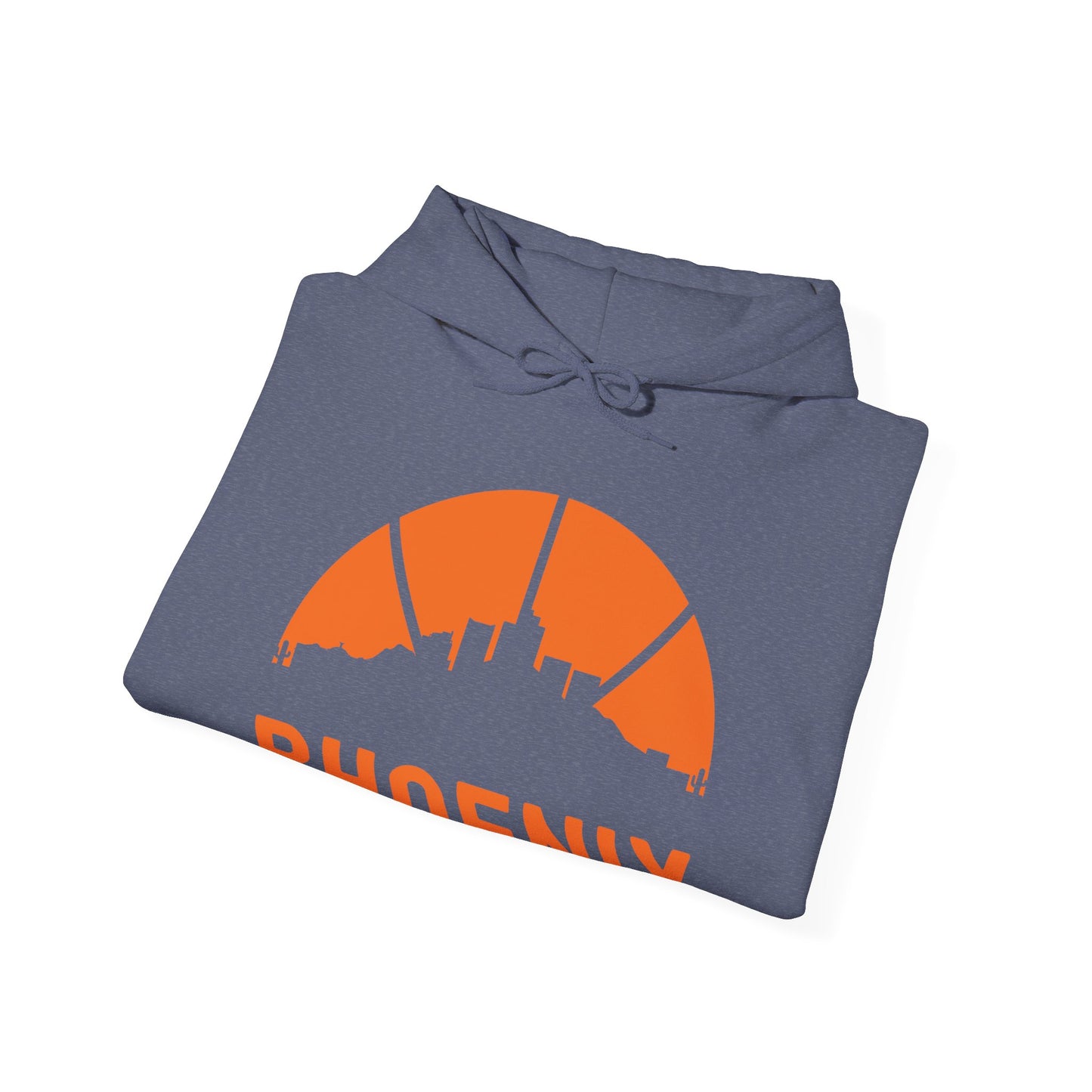 Phoenix Skyline Basketball B-Ball Arizona City Retro Hoodie For Men Women