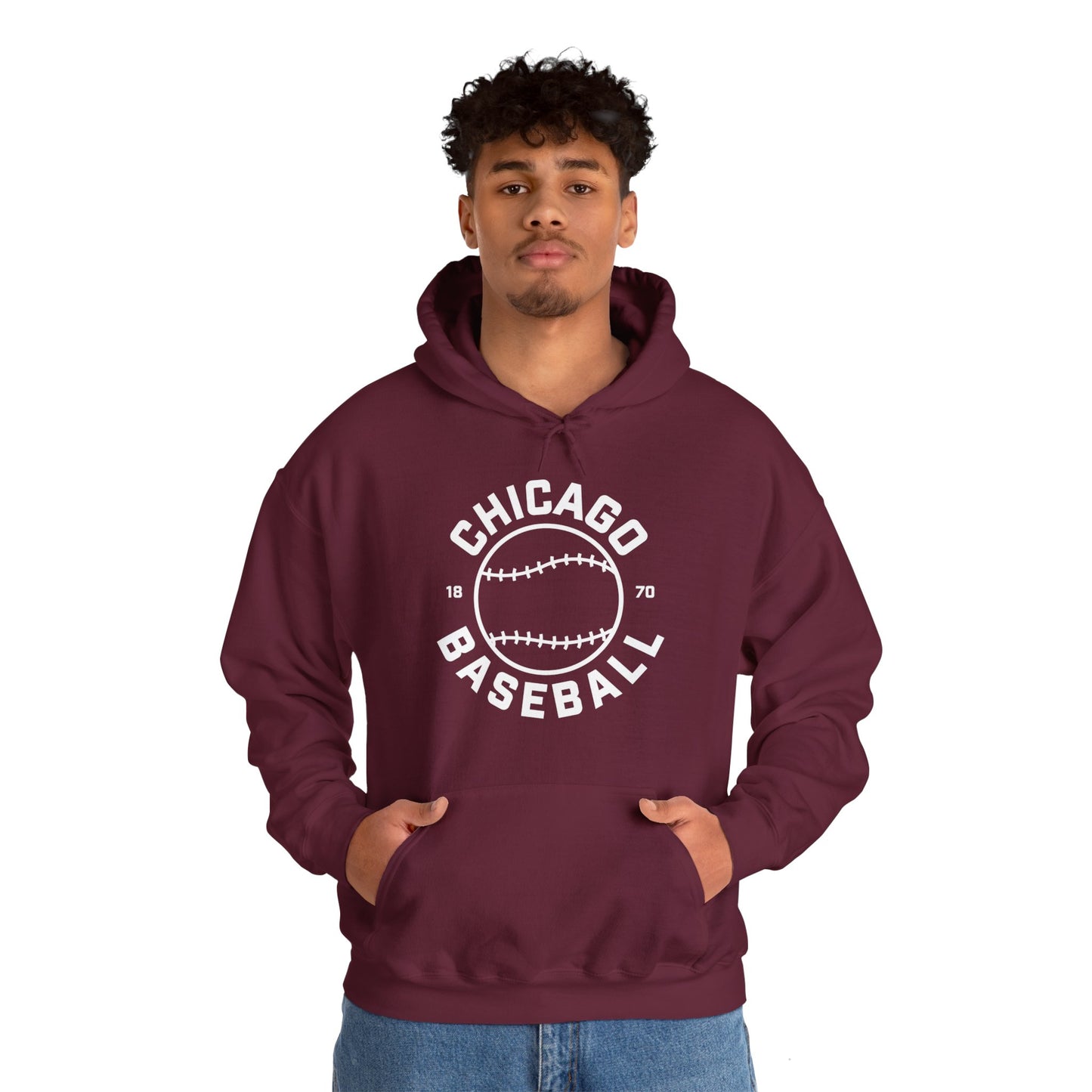 Chicago Baseball Gameday Fan Gear Sports Baseballer Hoodie For Men Women Hoodie