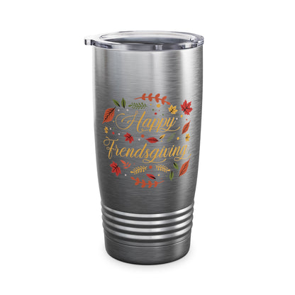 Funny Happy Friendsgiving Tumbler Turkey Friends Thanksgiving Tumbler