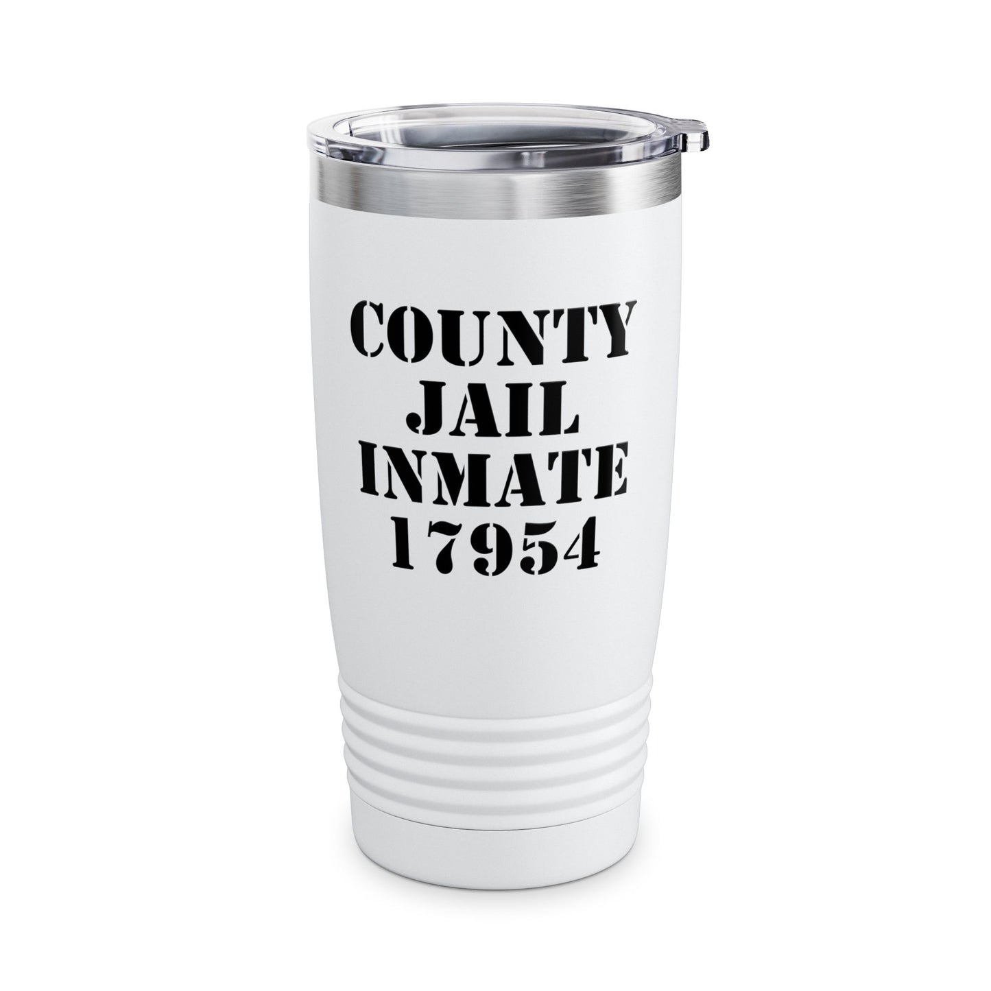 Halloween County Jail Inmate Prisoner Costume Party Tumbler For Men