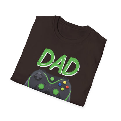 Dad of The Birthday Boy Video Gaming Gamer Birthday Party T-Shirt for Men