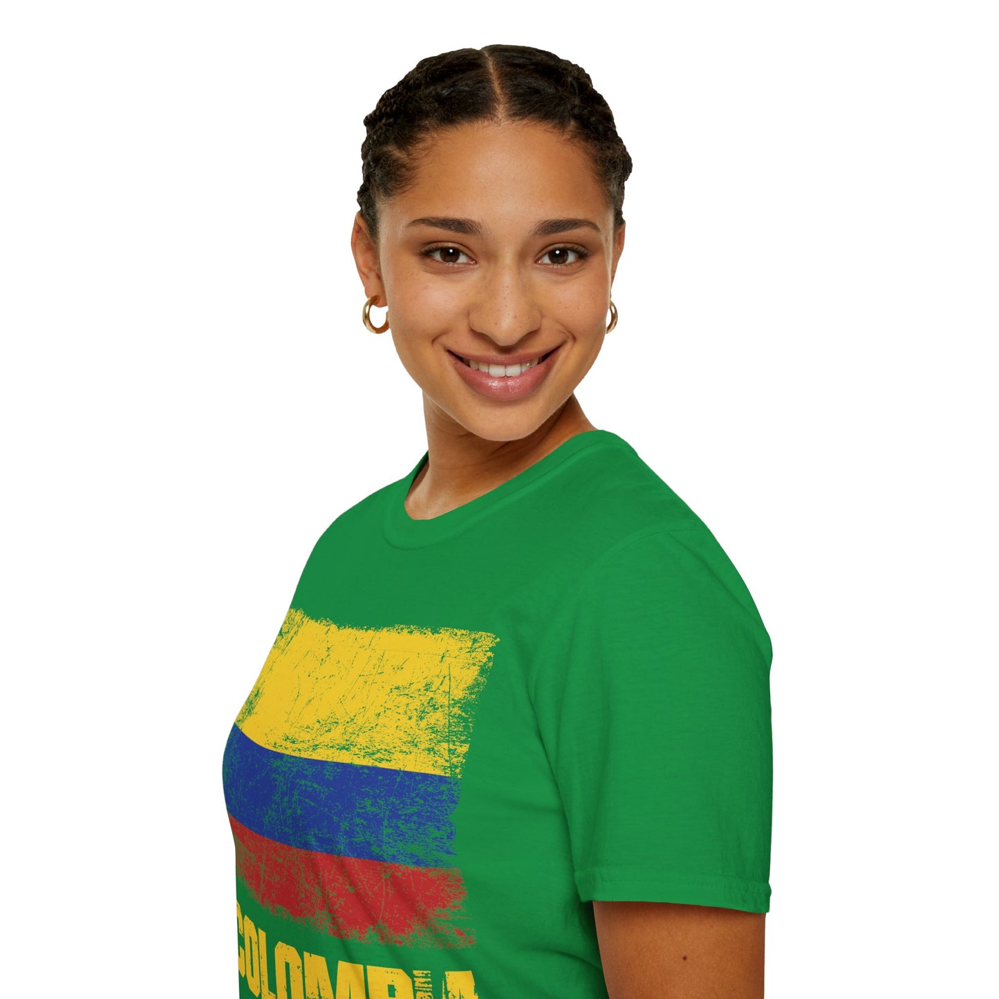 Colombia Columbian Flag Outfit T-Shirt For Men Women T-Shirt