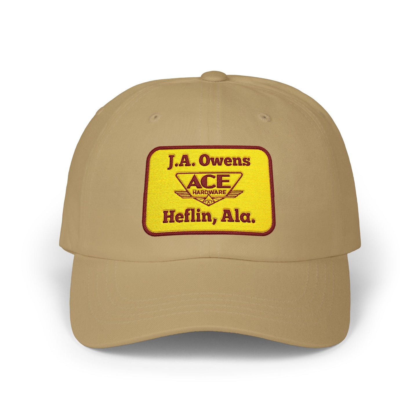 J A Owens Heflin Alabama Jim Hopper Stranger Things Dad Hat For Men