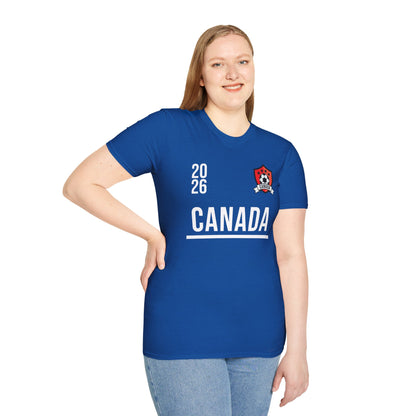 Canada Soccer Tee Flag Football Shirt Gift 2026 T-Shirt
