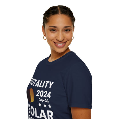 Totality Solar Eclipse 2024 America Retro Total Eclipse T-Shirt For Men Women T-Shirt