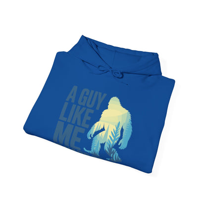Sasquatch A Guy Like Me Is Hard To Find, Funny Bigfoot Forest Hoodies For Men Women