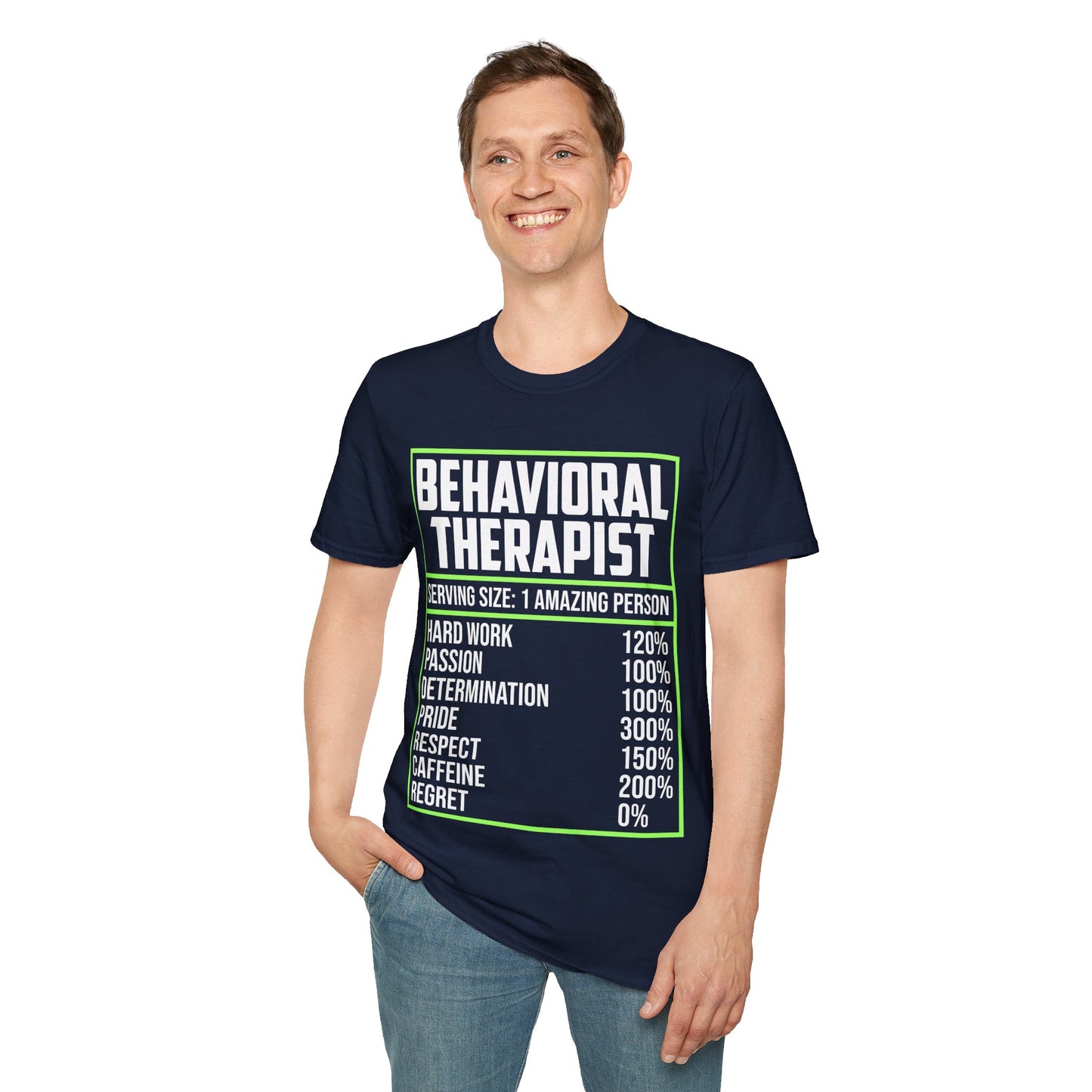 Behavioral Therapist Facts Analyst Behavior Tech SPED Teacher Autism T-Shirt
