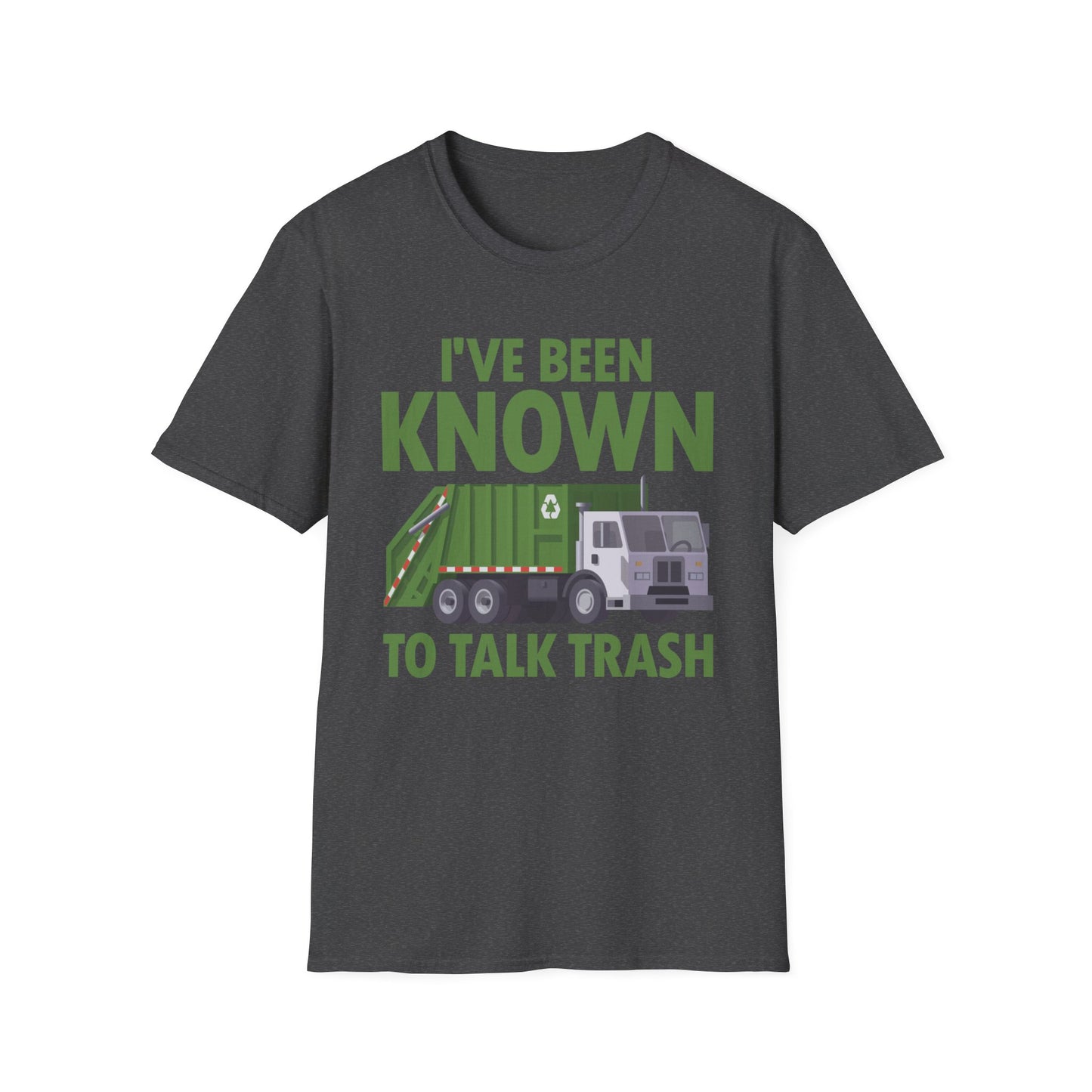 Funny Talk Trash Garbage Truck for Sanitation Worker  T. shirt