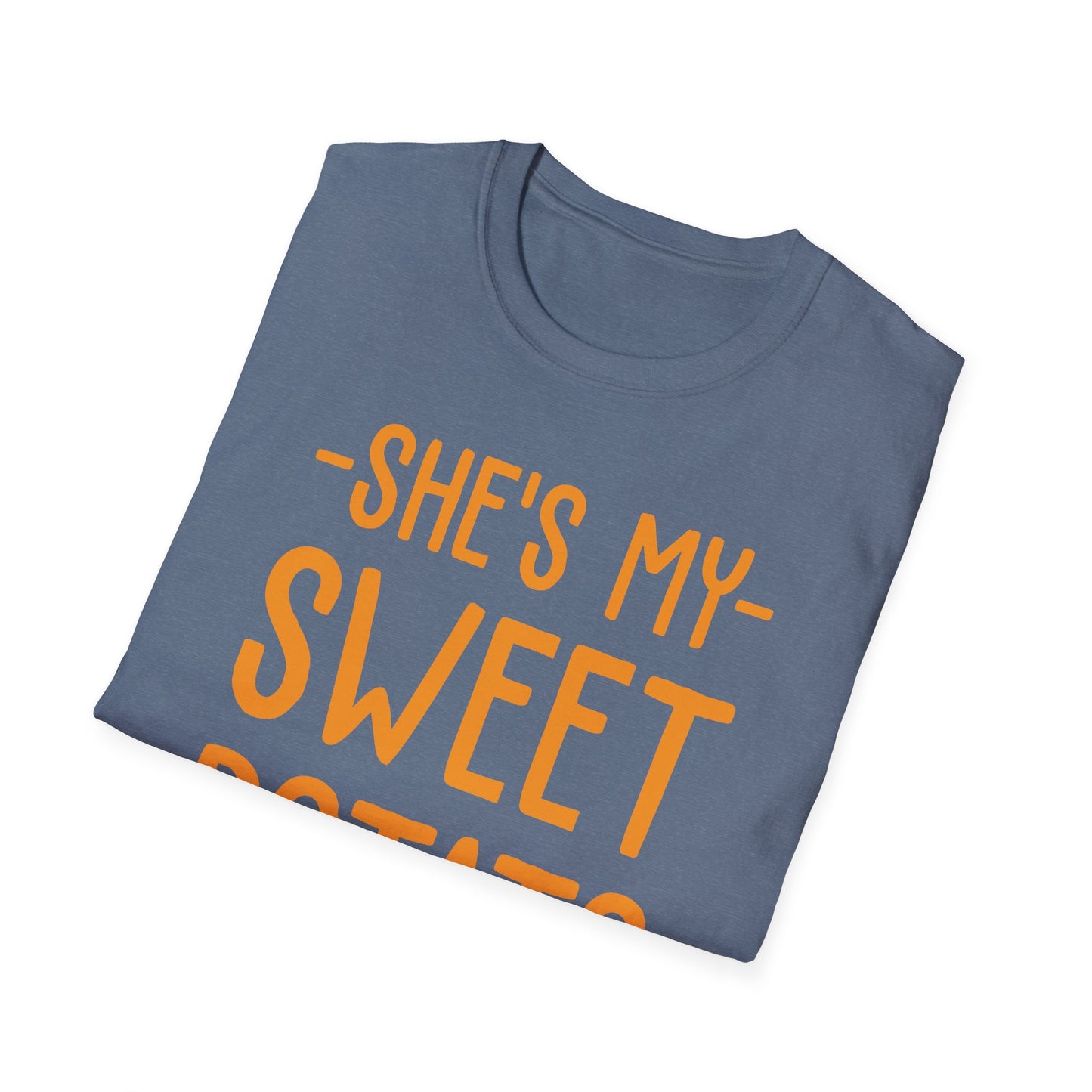 Funny Shes My Sweet Potato T-Shirt I YAM Couples Matching Shirt Tshirt Men Women