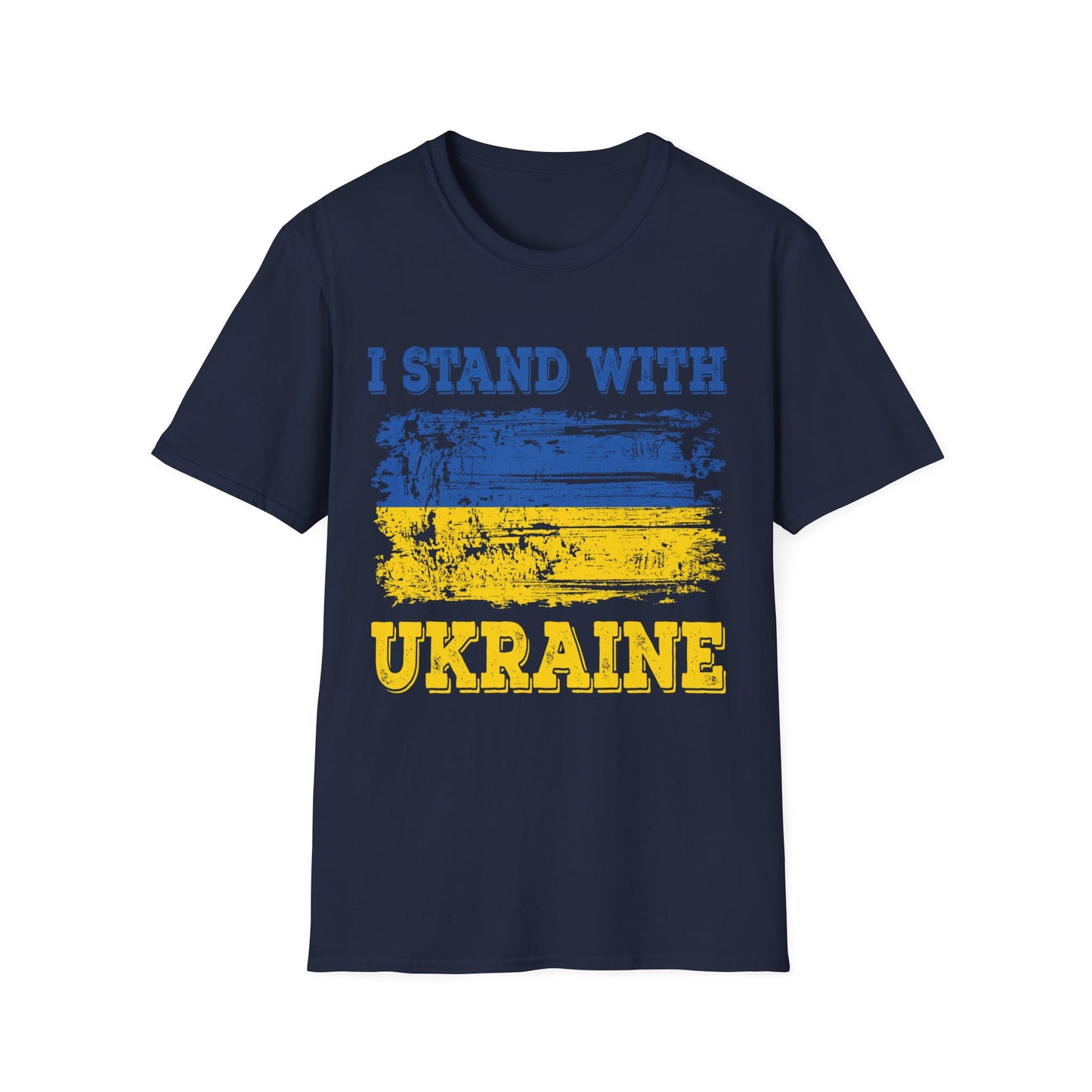 Save Ukraine T Shirt Fist Support Stand with Ukraine T-Shirt