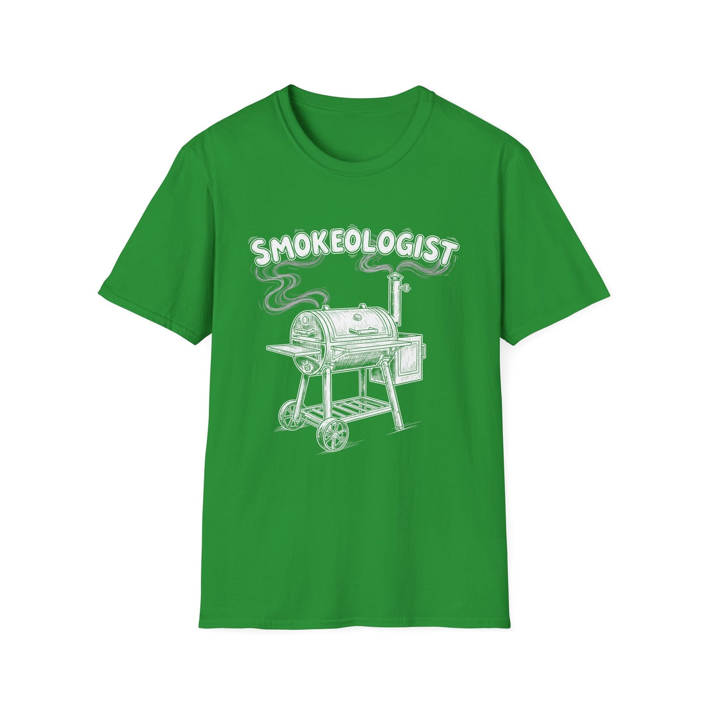 Funny Smokeologist Pitmaster BBQ Smoker Grilling T-Shirt