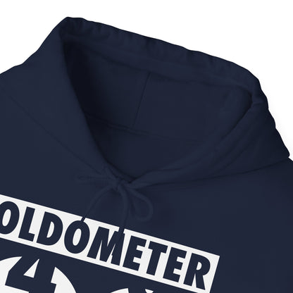 Funny Oldometer Odometer 50th Birthday Gift 50 yrs Old Joke Hoodie For Men Women Hoodie