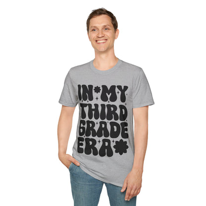 Funny In My 3rd Grade Era Back to School In My Third Grade Era T-Shirt For Men Women T-Shirt