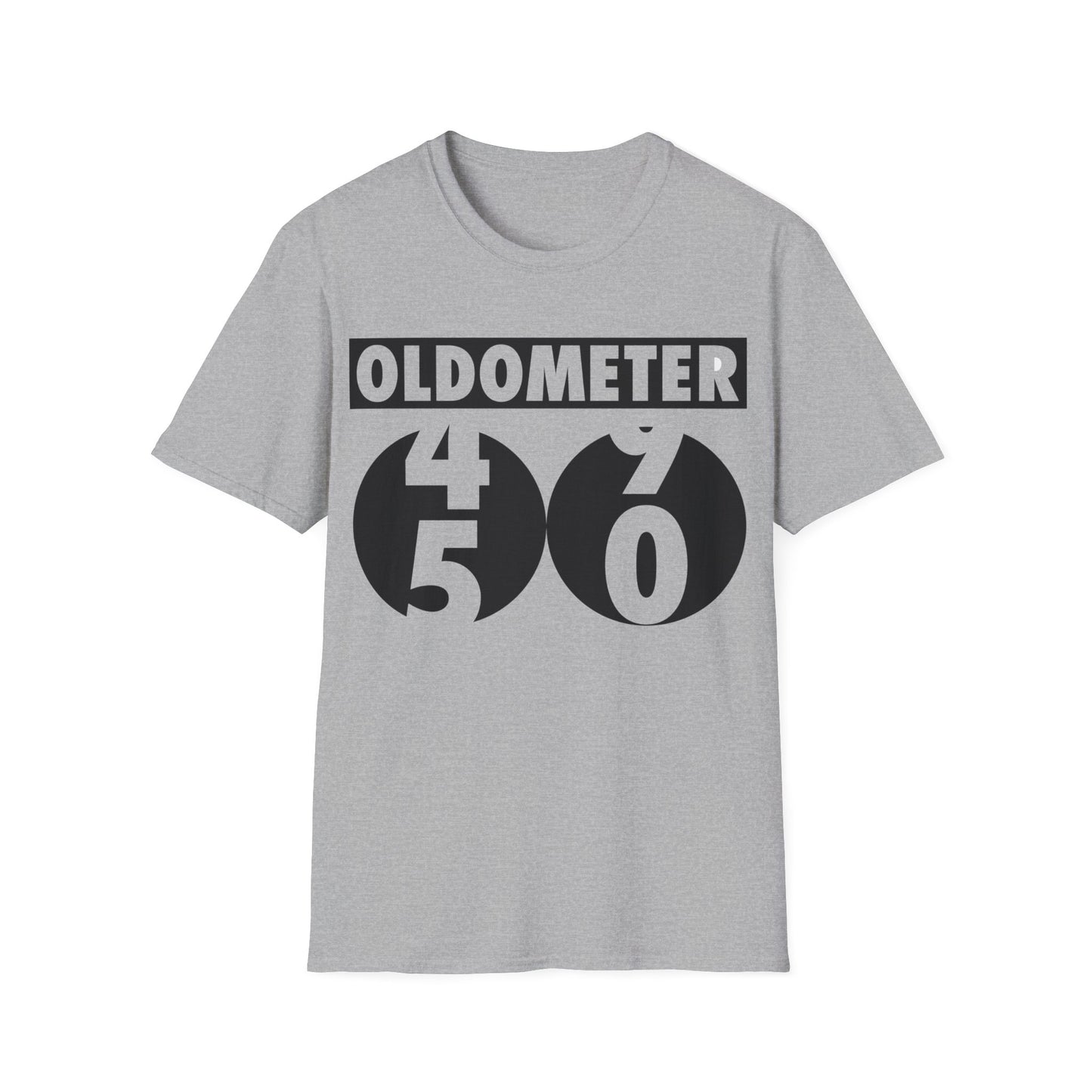 Funny Oldometer Odometer 50th Birthday Gift 50 yrs Old Joke T-Shirt For Men Women T-Shirt