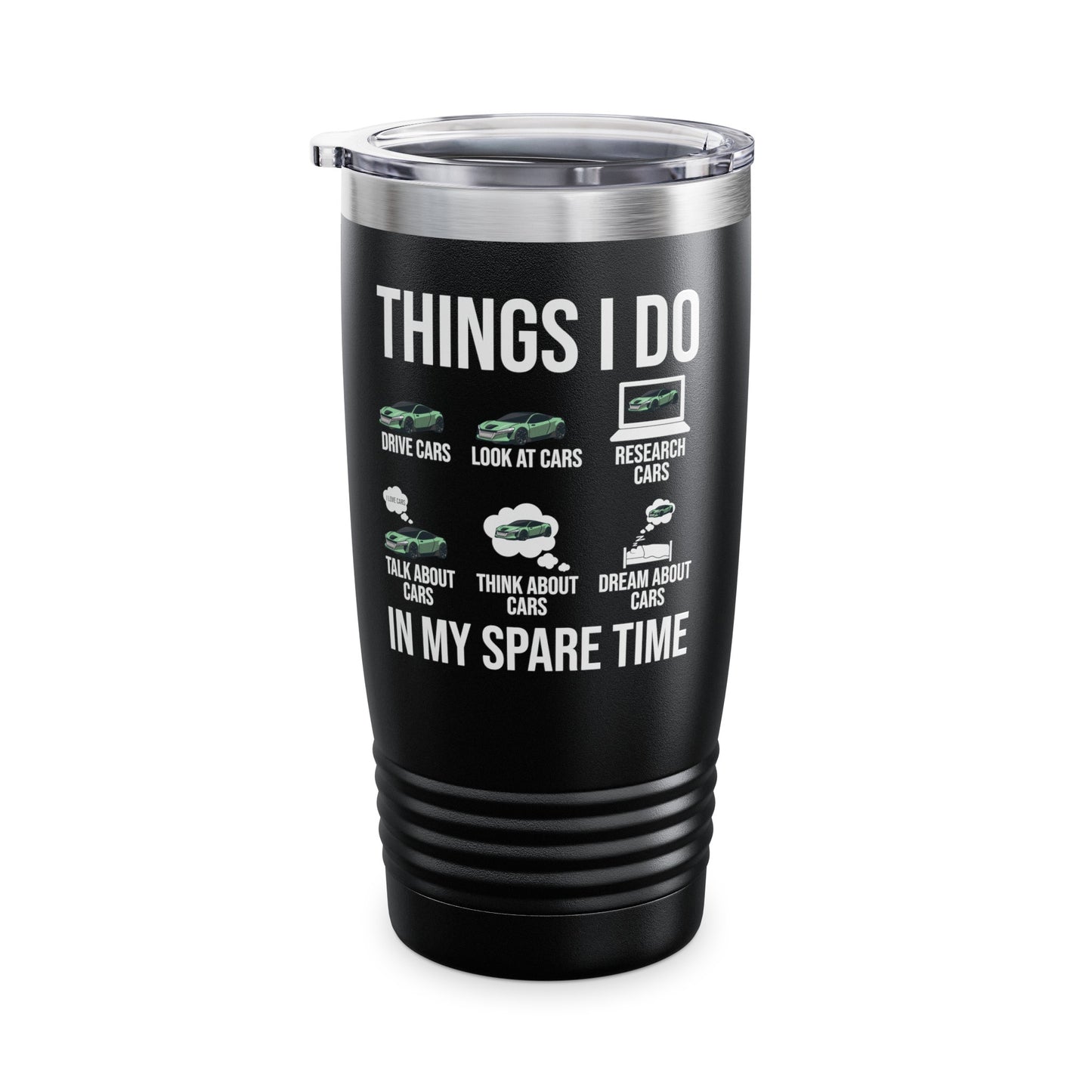 Things I Do In My Spare Time Funny Car Enthusiast Car Lover Tumbler Men Women