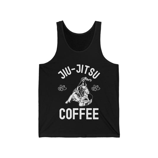Jiu Jitsu Coffee Cool Combat BJJ MMA Fighter Coffee Lovers Tank Top Men Women