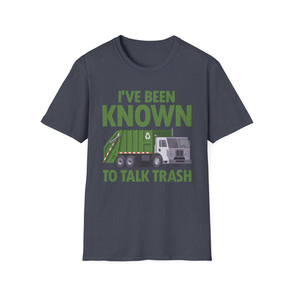 Funny Talk Trash Garbage Truck for Sanitation Worker  T. shirt