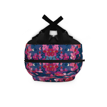 Sakura Blossoms Pattern Backpacks For Men Women Kids School Travel, Capacity School Backpacks